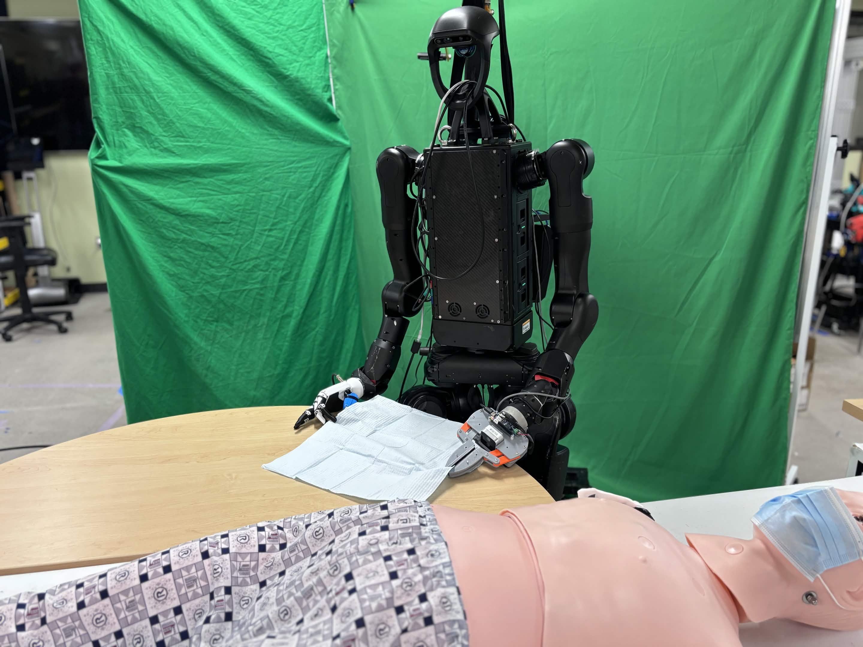 NurseBot: sterility-aware robot for clinical bedside procedures