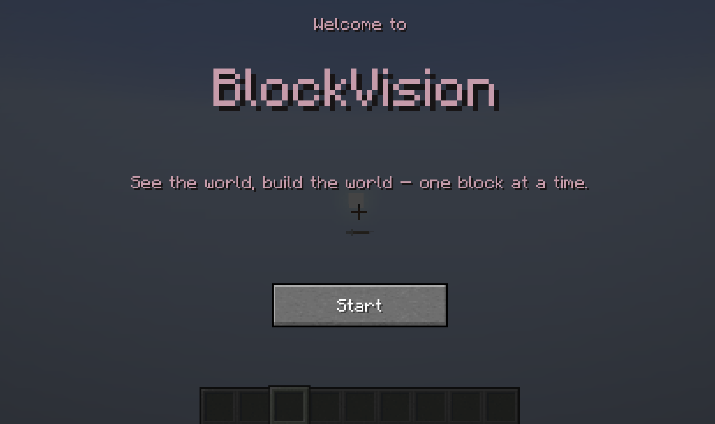 BlockVision – live Minecraft world from camera